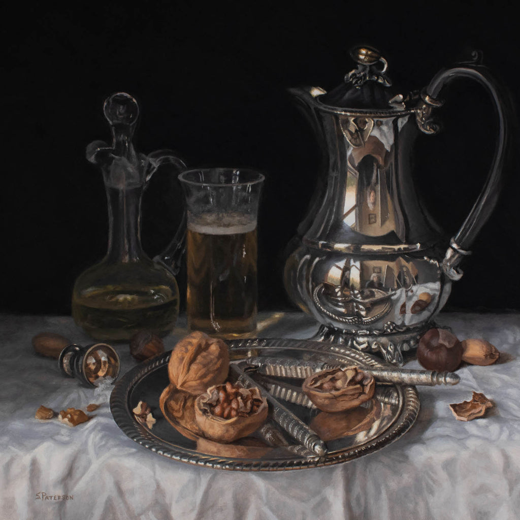 Susan Paterson artwork 'Still Life with Walnuts' at Gallery78 Fredericton, New Brunswick