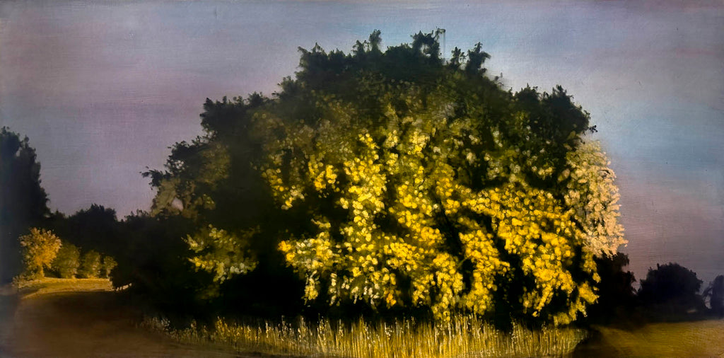 Stephen Hutchings artwork 'On Burnham Road' at Gallery78 Fredericton, New Brunswick