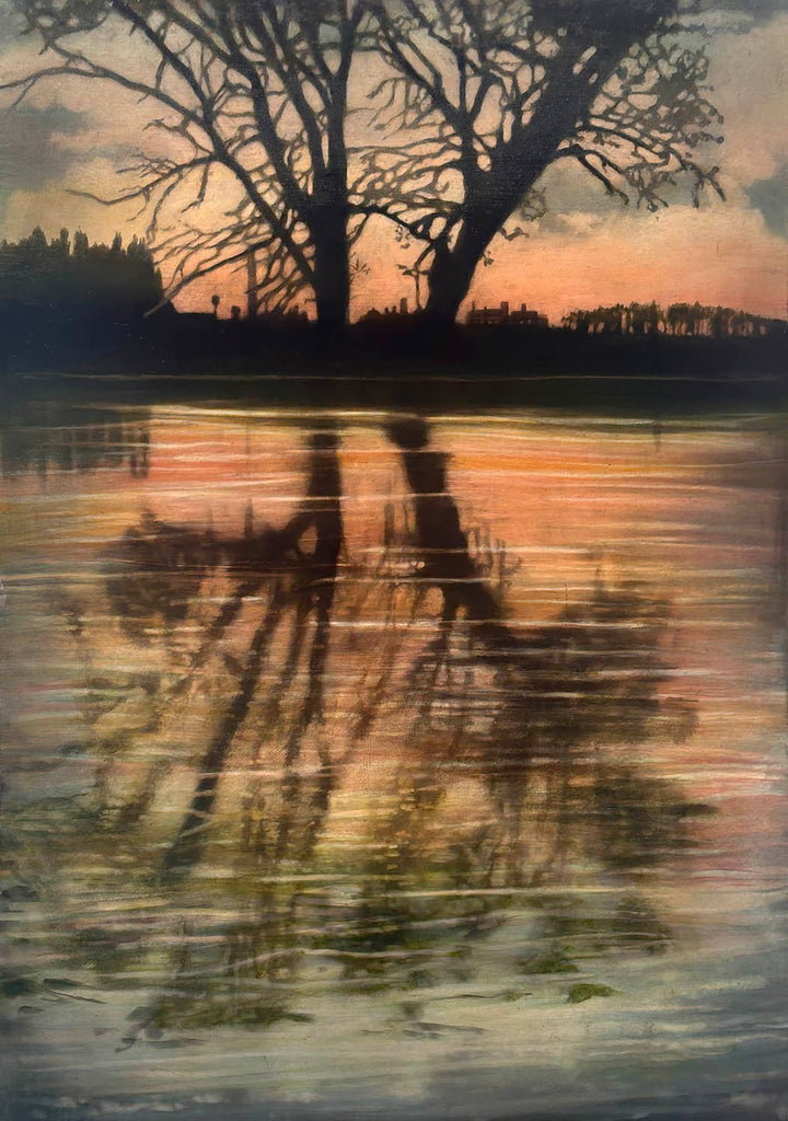 Stephen Hutchings artwork 'Reflection' at Gallery78 Fredericton, New Brunswick