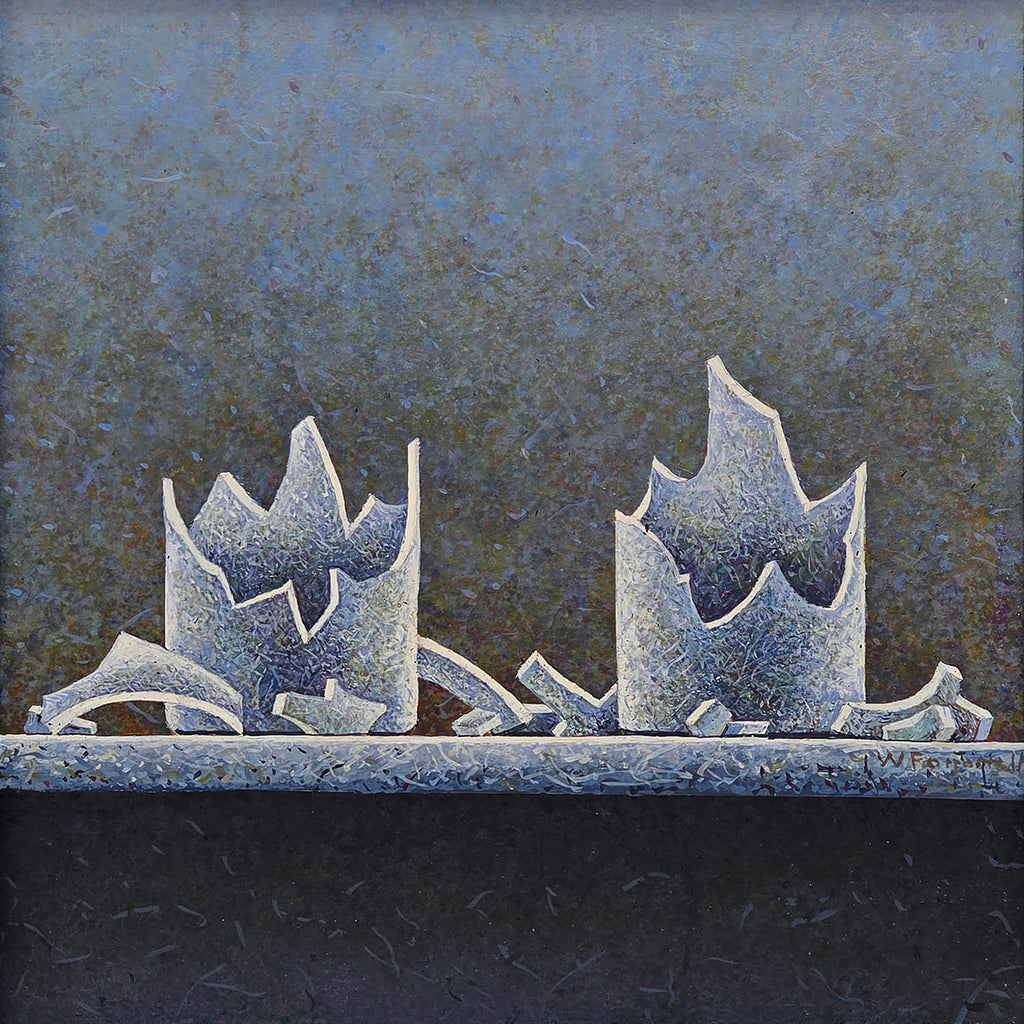William Forrestall artwork 'Two that are Broken' at Gallery78 Fredericton, New Brunswick