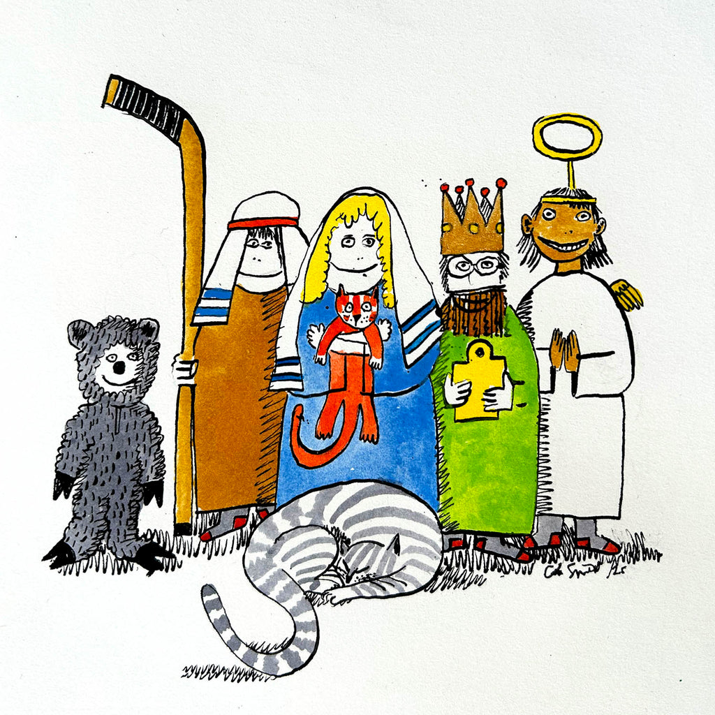 Colin Smith artwork 'Holy Family' at Gallery78 Fredericton, New Brunswick