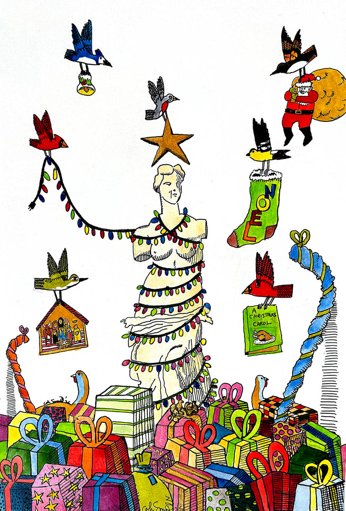 Colin Smith artwork 'Getting Ready' at Gallery78 Fredericton, New Brunswick