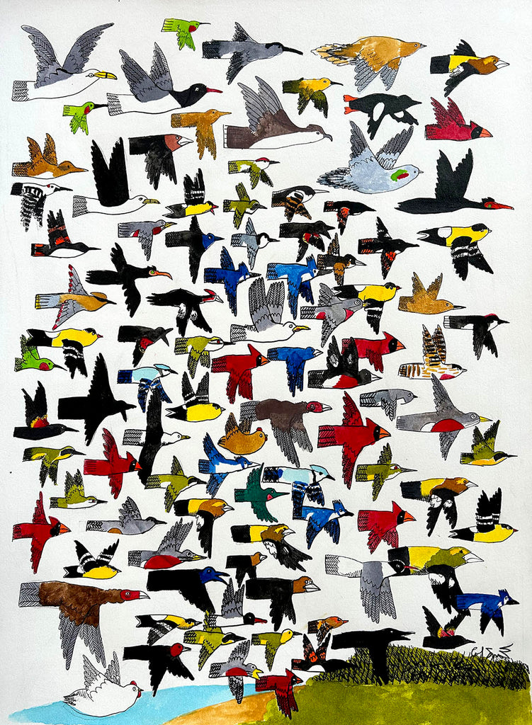 Colin Smith artwork 'To Skinners Pond' at Gallery78 Fredericton, New Brunswick