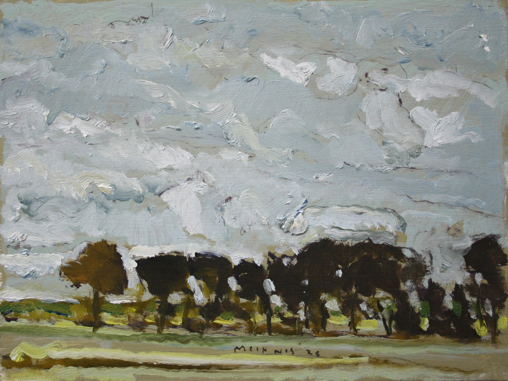 R.F.M. McInnis artwork 'Tree Line' at Gallery78 Fredericton, New Brunswick