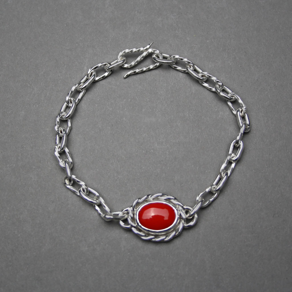 Ann Fillmore artwork 'Rosarita Oval Bracelet' at Gallery78 Fredericton, New Brunswick