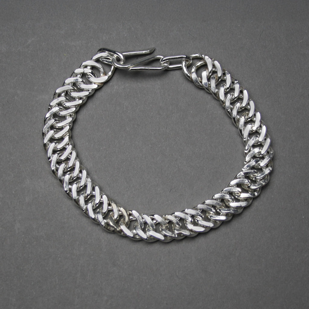 Ann Fillmore artwork 'Cuban Fine Silver Bracelet' at Gallery78 Fredericton, New Brunswick