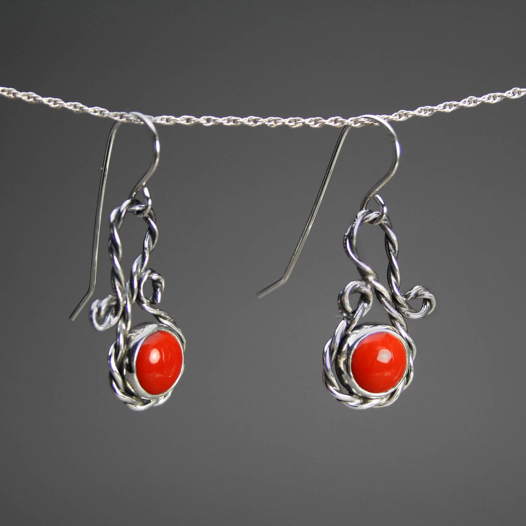 Ann Fillmore artwork 'Rosarita Earrings, Large' at Gallery78 Fredericton, New Brunswick