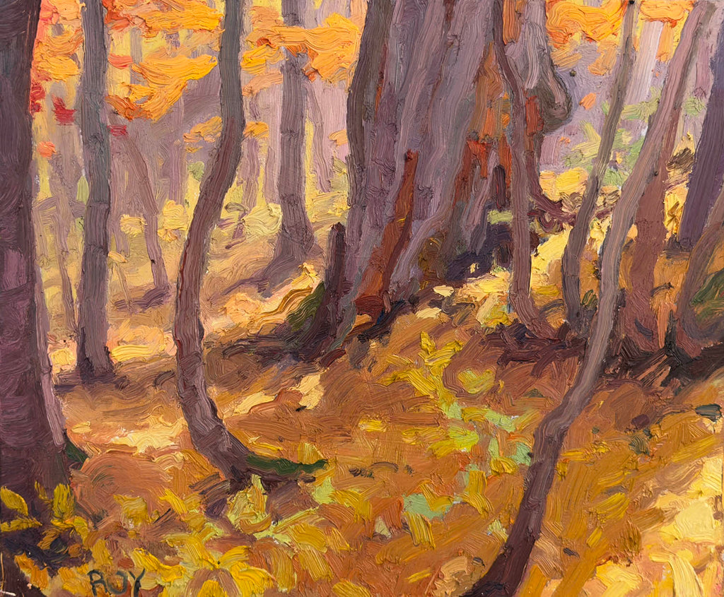 Réjean Roy artwork 'New Light, Old Generation' at Gallery78 Fredericton, New Brunswick