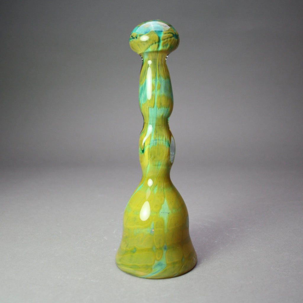 Martin Demaine artwork 'Bell, Green and Blue' at Gallery78 Fredericton, New Brunswick