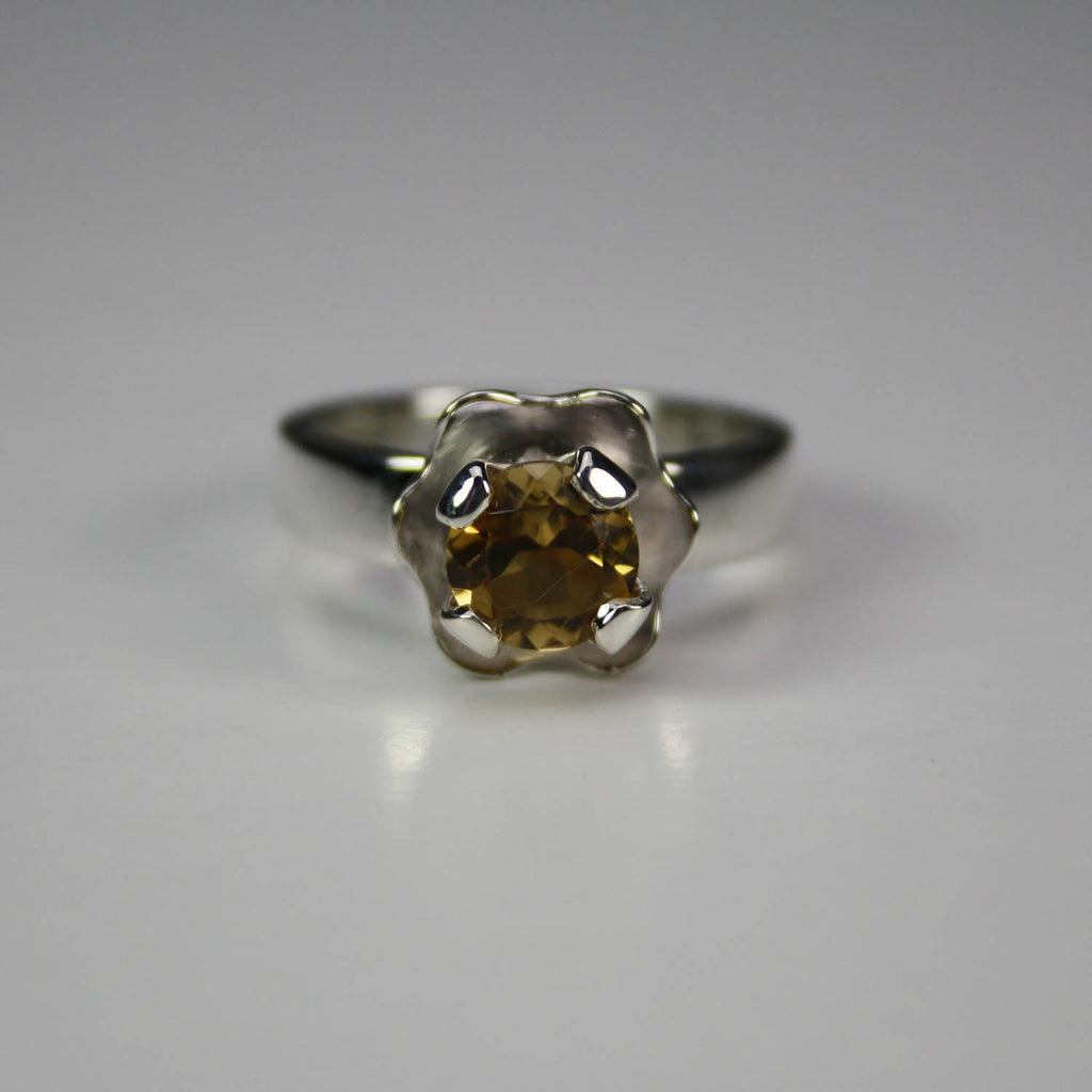 David Gomez artwork 'Flower Ring, Citrine' at Gallery78 Fredericton, New Brunswick