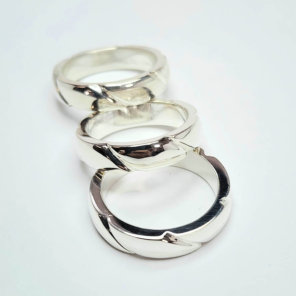 David Gomez artwork 'Silver Band, Size 6.5' at Gallery78 Fredericton, New Brunswick