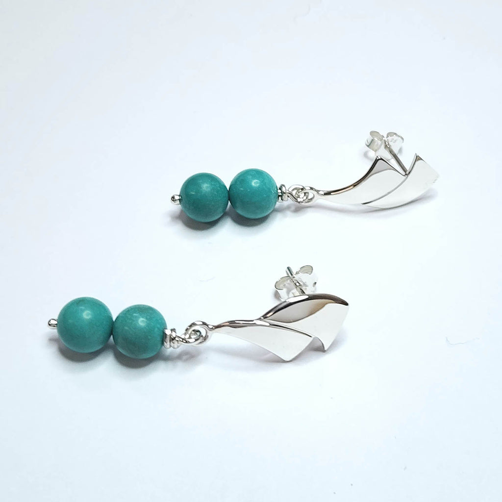 David Gomez artwork 'Turquoise Earrings' at Gallery78 Fredericton, New Brunswick