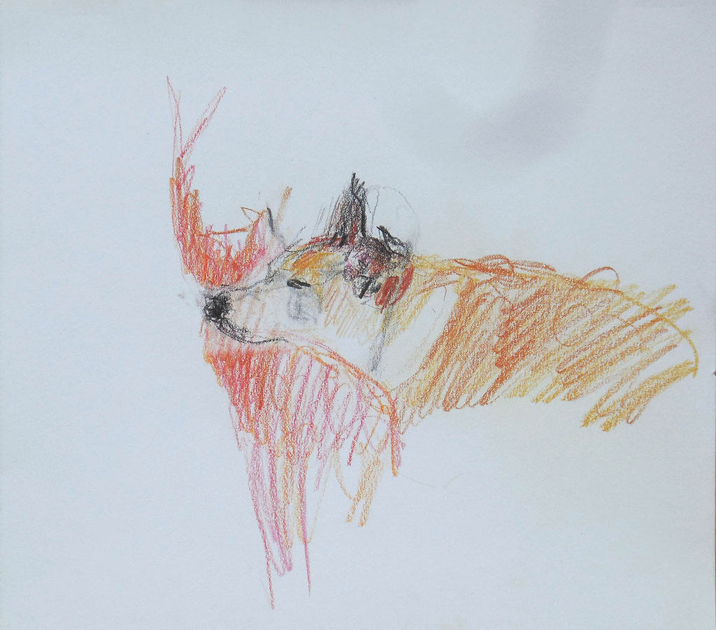 Stephen May artwork 'Rigby on a Chair' at Gallery78 Fredericton, New Brunswick