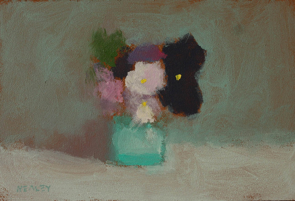 Paul Healey artwork 'Little Flowers' at Gallery78 Fredericton, New Brunswick