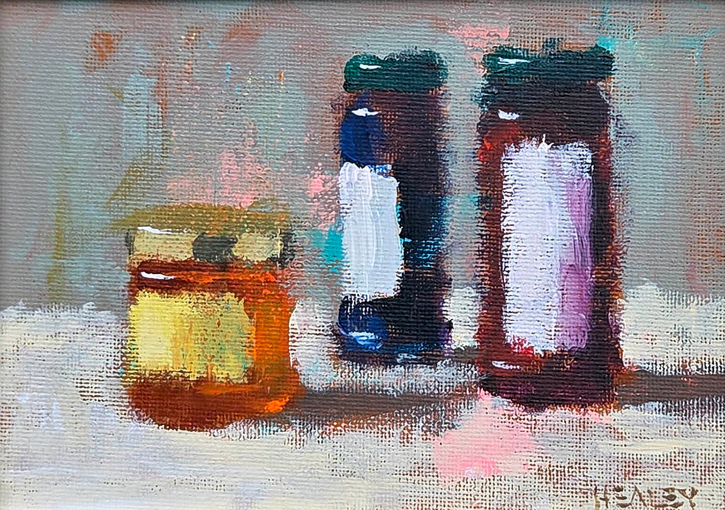 Paul Healey artwork 'Honey and Jam' at Gallery78 Fredericton, New Brunswick