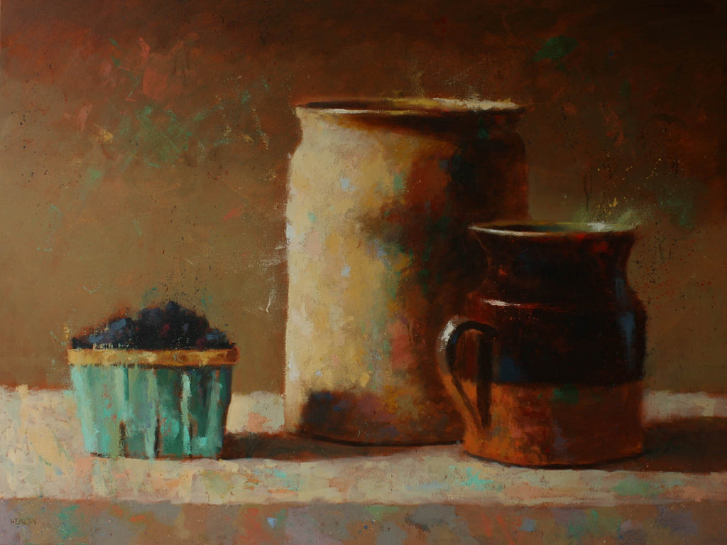 Paul Healey artwork 'Big Still Life with Berries' at Gallery78 Fredericton, New Brunswick