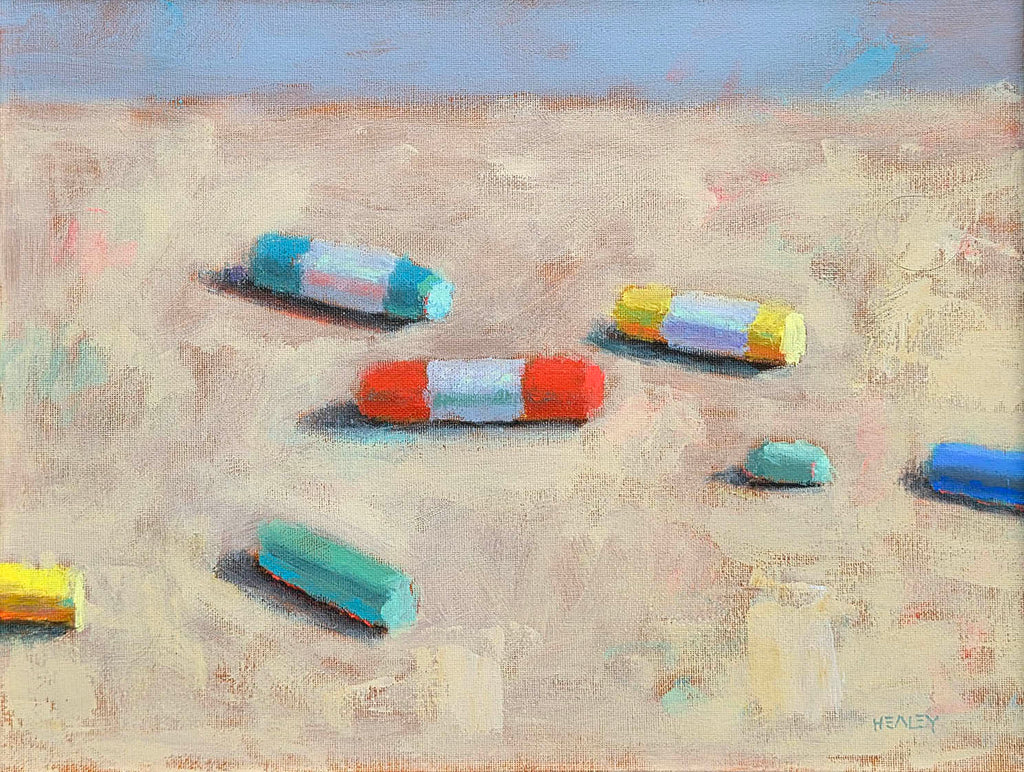 Paul Healey artwork 'On the Table' at Gallery78 Fredericton, New Brunswick