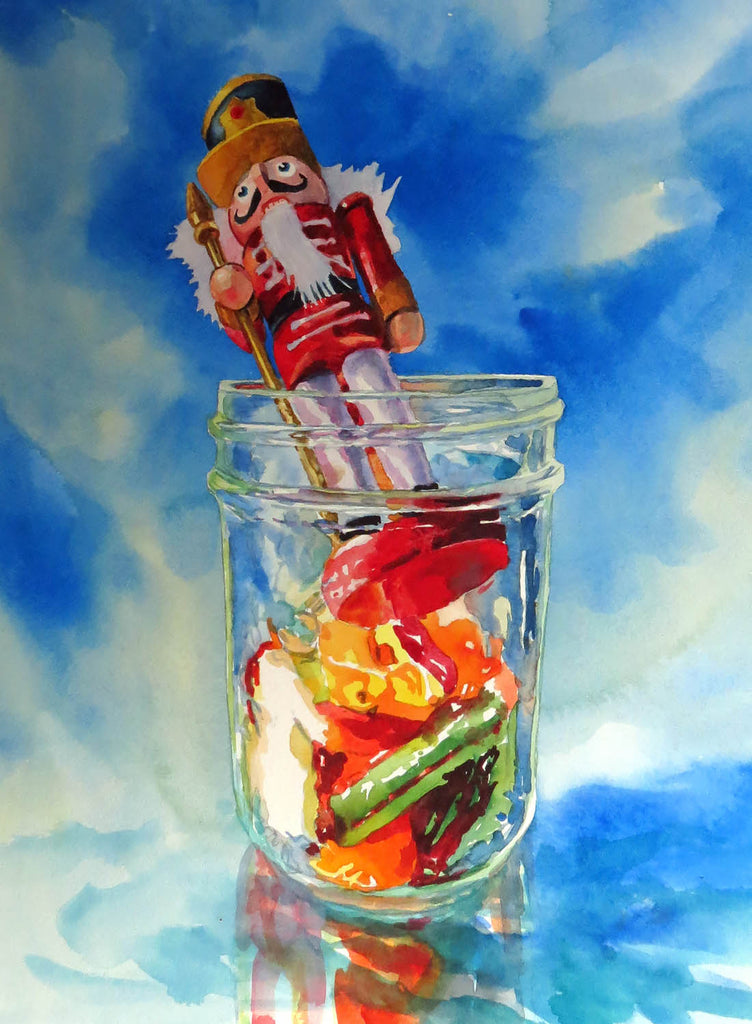 Andrew Henderson artwork 'AWOL' at Gallery78 Fredericton, New Brunswick