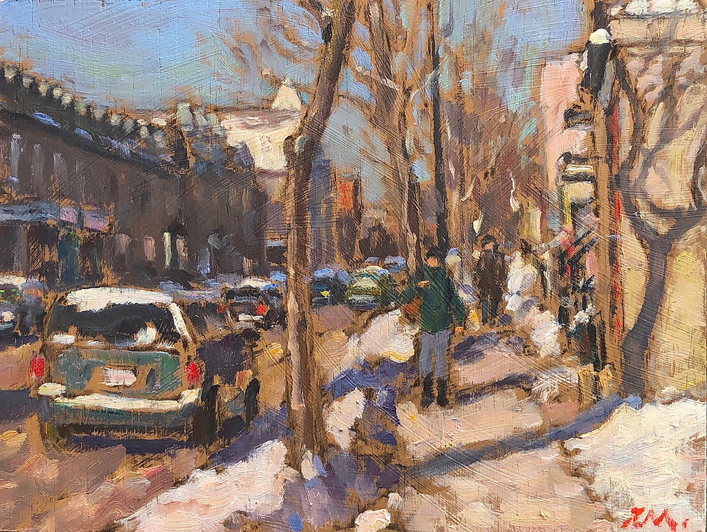 Richard Montpetit artwork 'Journée lumineuse' at Gallery78 Fredericton, New Brunswick