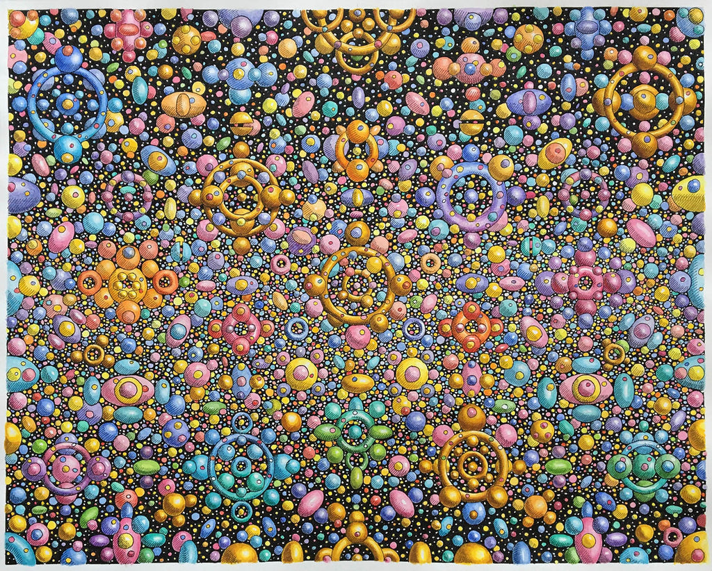 Herzl Kashetsky artwork 'Molecular Abstract' at Gallery78 Fredericton, New Brunswick