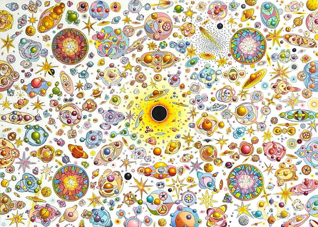 Herzl Kashetsky artwork 'Interconnectedness of All Things' at Gallery78 Fredericton, New Brunswick