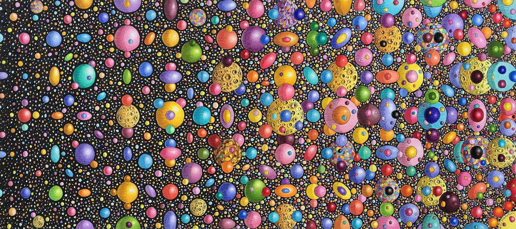 Herzl Kashetsky artwork 'Harmony of Heavenly Spheres' at Gallery78 Fredericton, New Brunswick