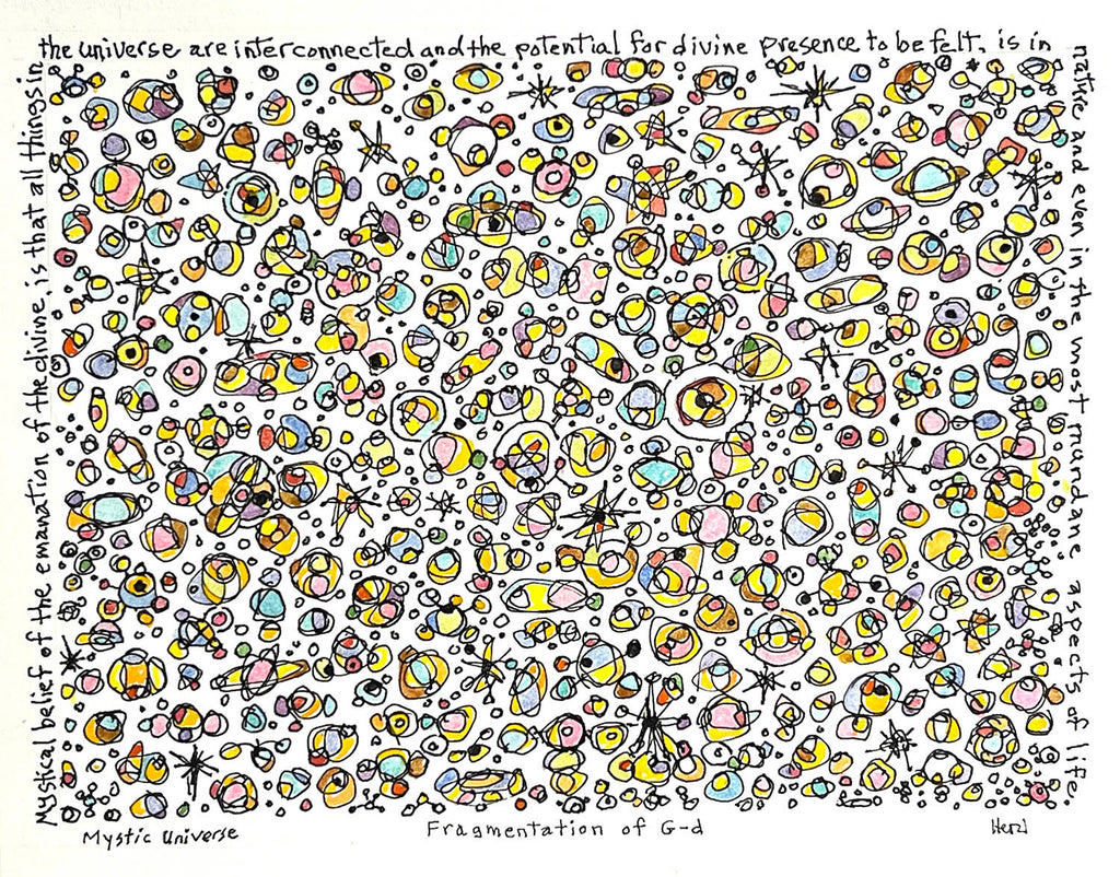 Herzl Kashetsky artwork 'Mystic Universe' at Gallery78 Fredericton, New Brunswick