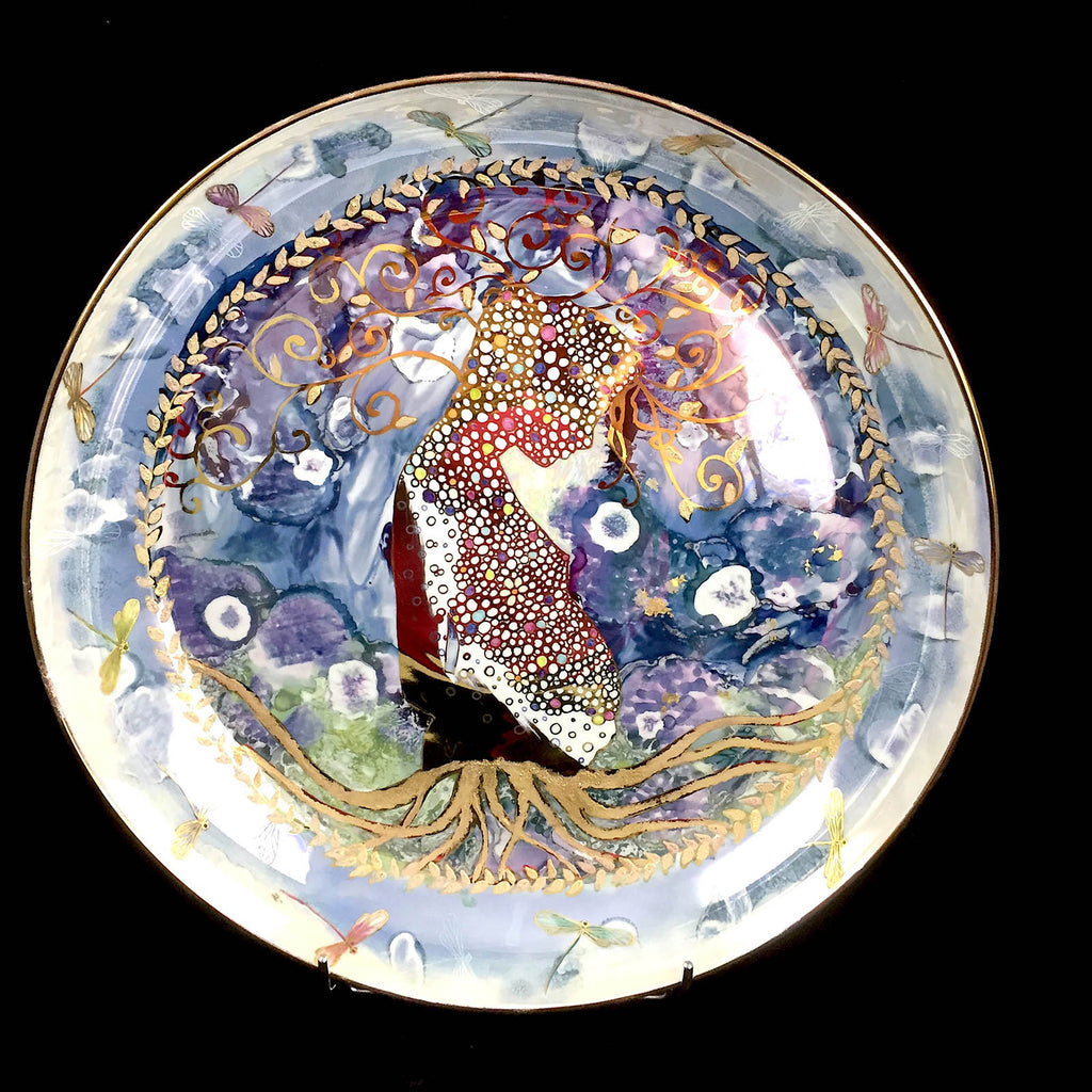 Isabelle Lafargue artwork 'The Beginning - Le début' at Gallery78 Fredericton, New Brunswick