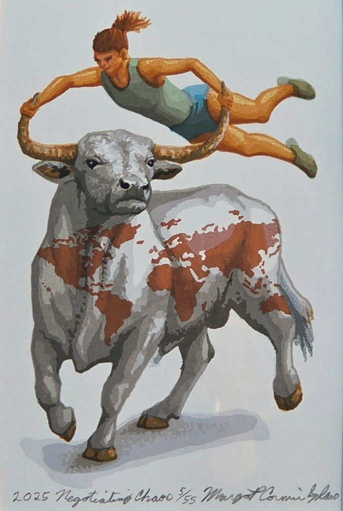 Margot Cormier Splane artwork 'Negotiating Chaos' at Gallery78 Fredericton, New Brunswick