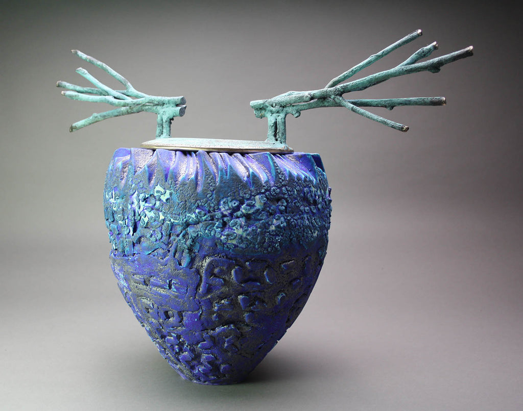 Peter Powning artwork 'Press Molded Stick Vessel' at Gallery78 Fredericton, New Brunswick