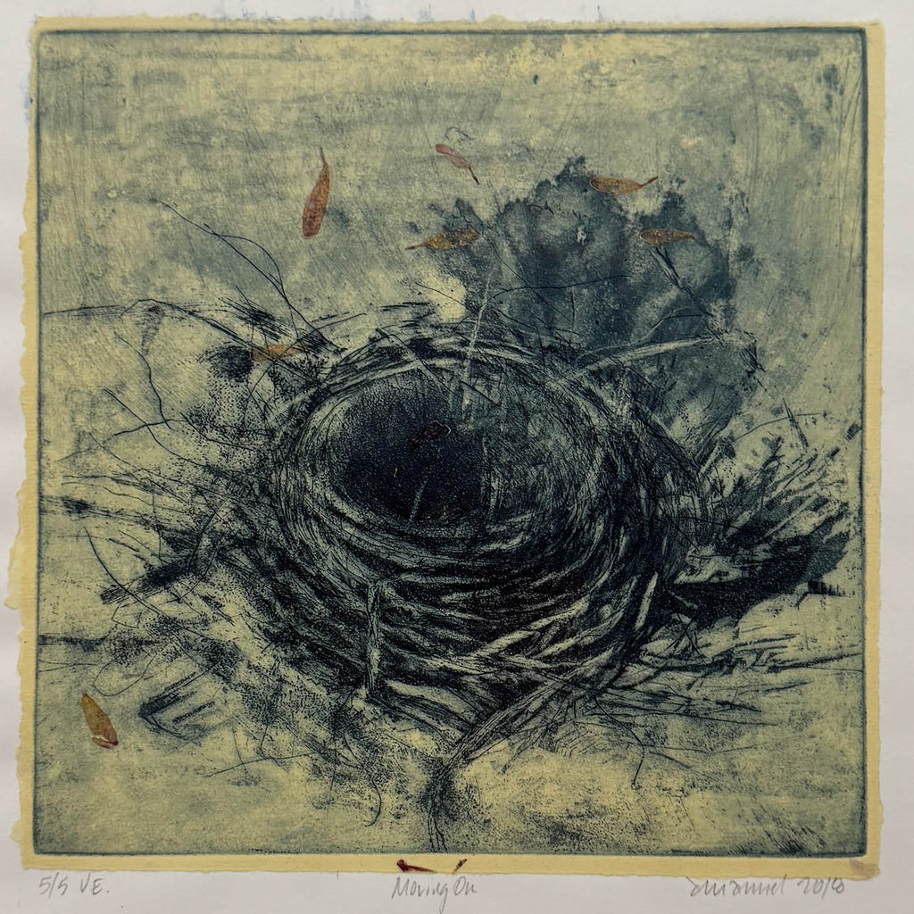 Ann Manuel artwork 'Moving On' at Gallery78 Fredericton, New Brunswick