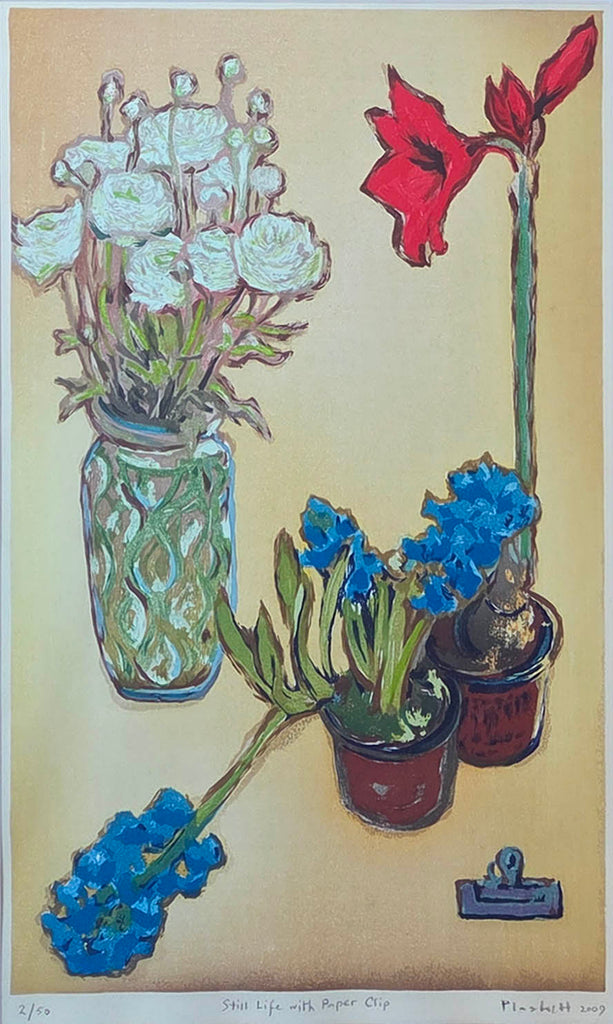 Joseph Plaskett artwork 'Still Life with Paper Clip' at Gallery78 Fredericton, New Brunswick