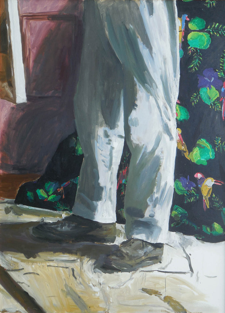 Stephen May artwork 'Half a Man' at Gallery78 Fredericton, New Brunswick