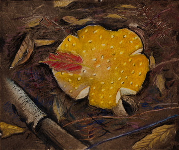 Francis Wishart artwork 'Mushroom' at Gallery78 Fredericton, New Brunswick