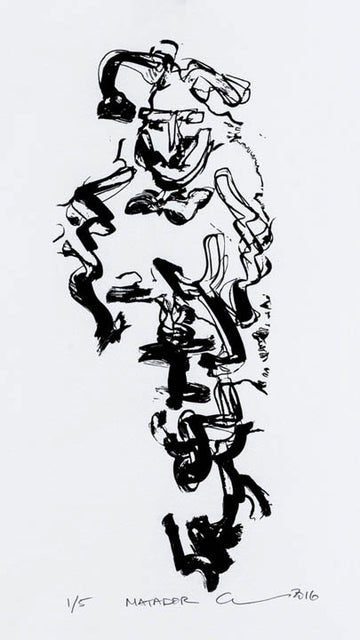 Alan Grabelsky artwork 'Matador' at Gallery78 Fredericton, New Brunswick