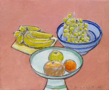 Joseph Plaskett, OC artwork 'Trio of Fruit' at Gallery78 Fredericton, New Brunswick