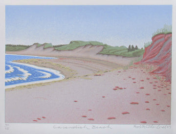 Robert  Rutherford artwork 'Cavendish Beach' at Gallery78 Fredericton, New Brunswick