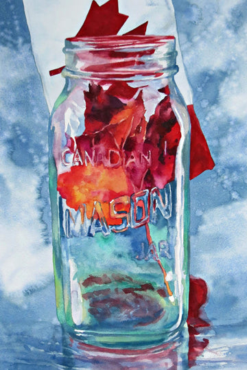 Andrew  Henderson artwork 'Maple Jam' at Gallery78 Fredericton, New Brunswick