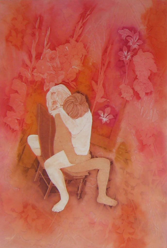 David  Silverberg, RCA artwork 'Gladioli' at Gallery78 Fredericton, New Brunswick