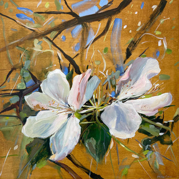 Ann Manuel artwork 'Blossoms' at Gallery78 Fredericton, New Brunswick
