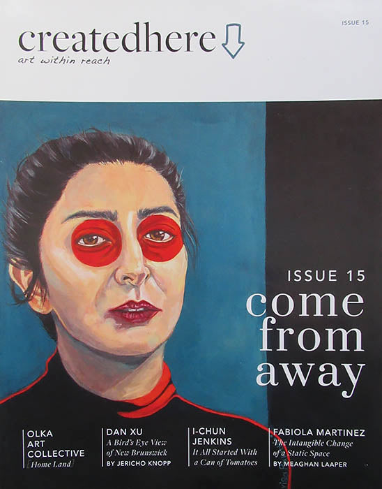 Retail >Books artwork 'CreatedHere Issue 15, come from away' at Gallery78 Fredericton, New Brunswick