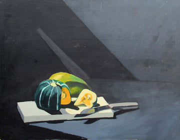 Peter Salmon artwork 'untitled (Still Life with Squash)' at Gallery78 Fredericton, New Brunswick