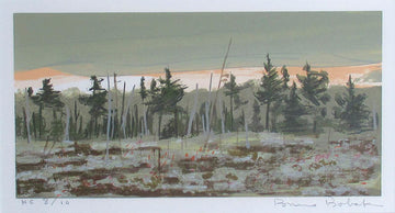 Bruno Bobak, OC, RCA artwork 'untitled (Autumn)' at Gallery78 Fredericton, New Brunswick