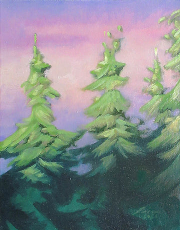 Eric Budovitch artwork 'Trees I' at Gallery78 Fredericton, New Brunswick