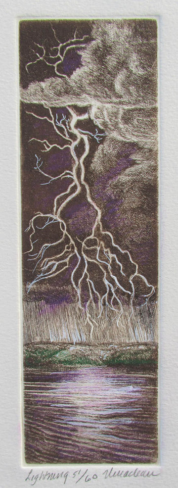Vicki  MacLean artwork 'Lightning I' at Gallery78 Fredericton, New Brunswick