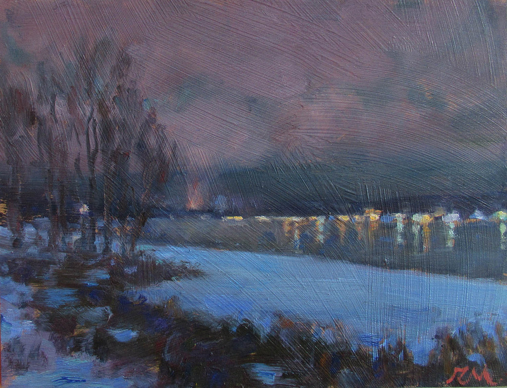 Richard Montpetit artwork 'Chapelet de lumière' at Gallery78 Fredericton, New Brunswick