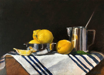 Vicky Lentz artwork 'Homemade Lemonade' at Gallery78 Fredericton, New Brunswick