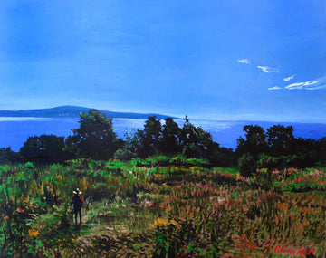 Glenn Hall artwork 'Figure, Partridge Island #1' at Gallery78 Fredericton, New Brunswick
