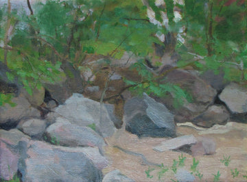 Jack Humphrey artwork 'Forest Scene' at Gallery78 Fredericton, New Brunswick