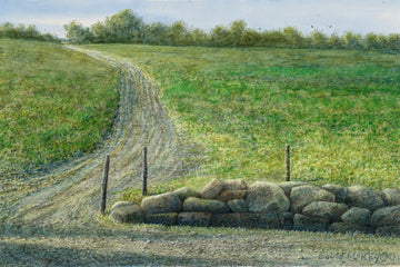 David McKay artwork 'Road Up from the Barn' at Gallery78 Fredericton, New Brunswick